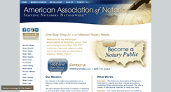 Desktop Screenshot of missourinotary.com